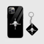 BlackBeardSymbolGlassPhonecasebackview