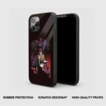 DeathNoteAestheticGlassPhoneCaseBackView