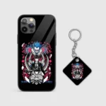 DeathNoteGraphicGlassPhoneCaseBackView