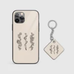 DemonSlayerTrioSwordsGlassPhoneCaseBackView