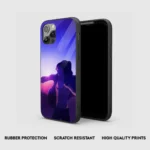 ErenYeagerBrightGlassPhoneCaseBackView