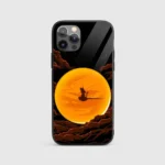 GohanCloudGlassPhoneCaseBackView