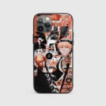 IchigoKurosakiMangaGlassPhoneCaseBackView