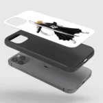 IchigoKurosakiWhiteGlassPhoneCaseBackView