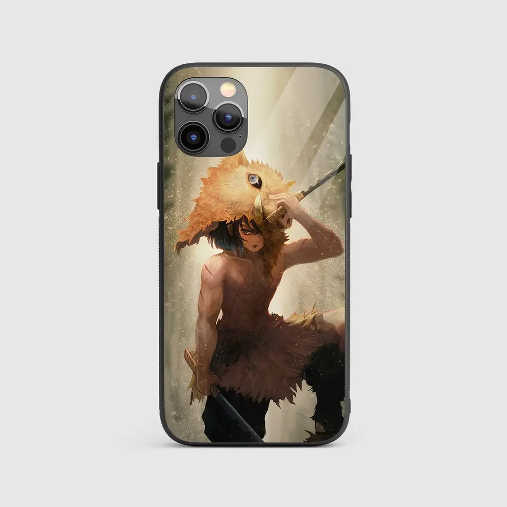 InosukeHashibiraGraphicGlassPhoneCaseBackView InosukeHashibiraGraphicGlassPhoneCaseBackView