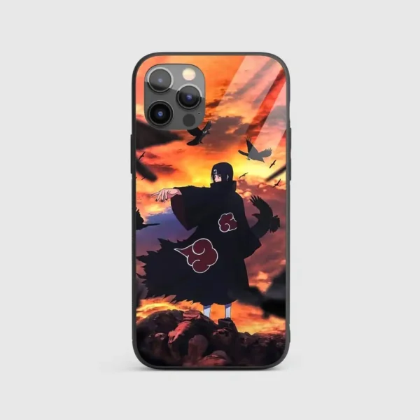 ItachiMangekyoGlassPhoneCasebackview