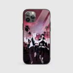 JujutsuKaisenTrioGlassPhoneCaseBackView