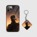 KakashiAestheticGlassPhoneCoverbackview