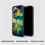 Kame House Silicone Armored Phone Case Front View Min