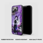 KanaeKochoMangaGlassPhoneCaseBackView