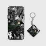 LeviAckermanScoutRegimentGlassPhoneCaseBackView 7a404b3b Cf14 4ff0 9641 8c4c3eccf218