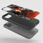 LightYagamiCollageGlassPhoneCoverbackview