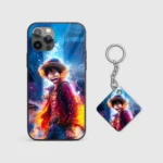 LuffyLaughingGlassPhoneCoverbackview