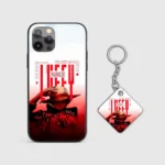 Luffy Dreaming Silicone Armored Phone Case Front View