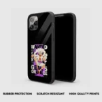 Luffy Gear 5 Silicone Armored Phone Case Front View