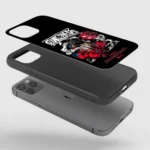 Luffy Snakeman Silicone Armored Phone Case Front View