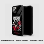 Luffy Snakeman Silicone Armored Phone Case Front View