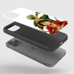 LuffyandZoroGlassPhonecasebackview