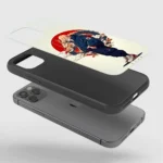 Master Roshi Silicone Armored Phone Case Front View Min