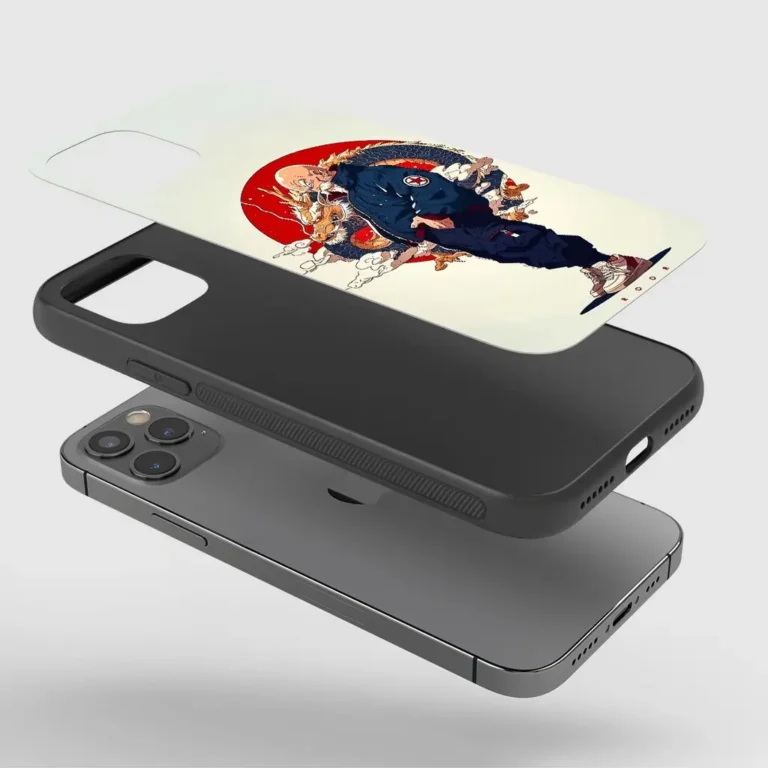 Master Roshi Silicone Armored Phone Case - AnimePhoneCover.com