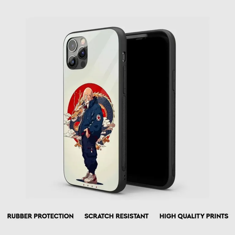 Master Roshi Silicone Armored Phone Case - AnimePhoneCover.com