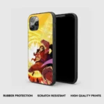 MonkeyDLuffyHakiGlassPhonecasebackview