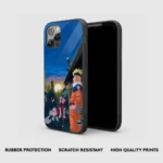 NarutoTeamSevenGlassPhoneCasebackview