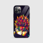 NarutoUzumakiColoredGlassPhoneCasebackview