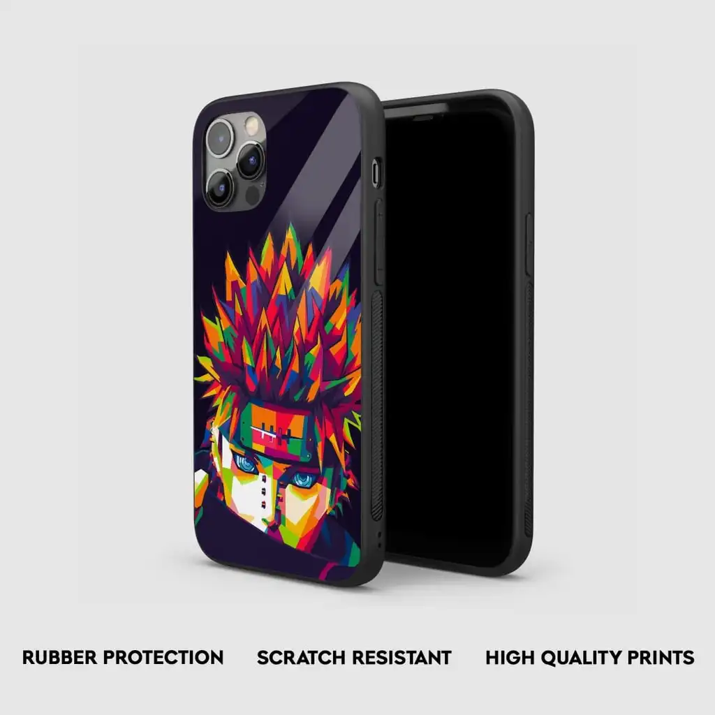 NarutoUzumakiColoredGlassPhoneCasesideview NarutoUzumakiColoredGlassPhoneCasesideview