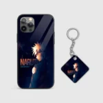 Naruto Minimal Silicone Armored Phone Case Front View