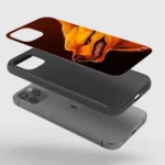 NineTailedFoxGlassPhoneCasebackview