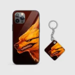 NineTailedFoxGlassPhoneCasebackview