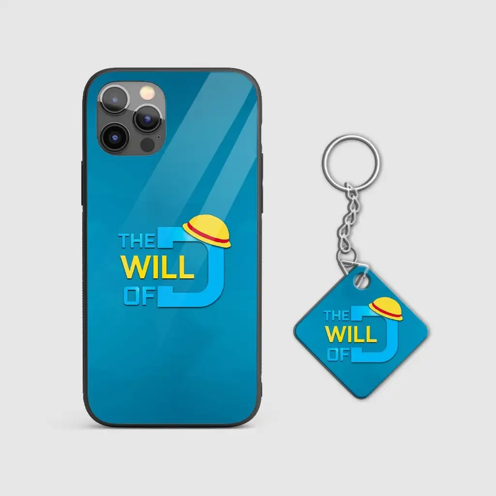 OnePieceWillOfDGlassPhonecasewithkeychain OnePieceWillOfDGlassPhonecasewithkeychain