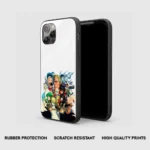 OnePunchManWhiteGlassPhoneCaseBackView