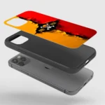 One Piece Logo Silicone Armored Phone Case Front View