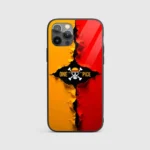 One Piece Logo Silicone Armored Phone Case Front View