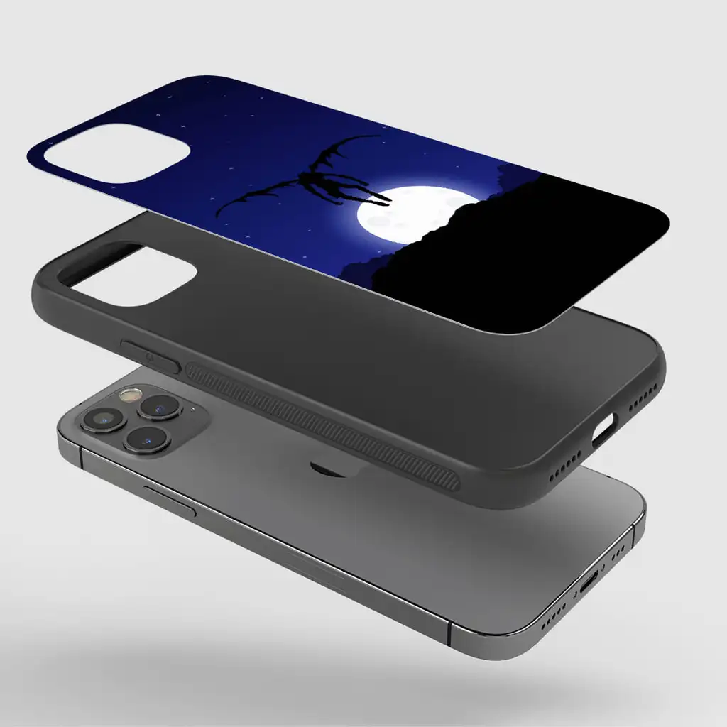 RyukAestheticGlassPhoneCaseExploded RyukAestheticGlassPhoneCaseExploded