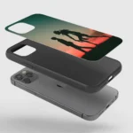 RyukandLightYagamiGlassPhoneCaseBackView