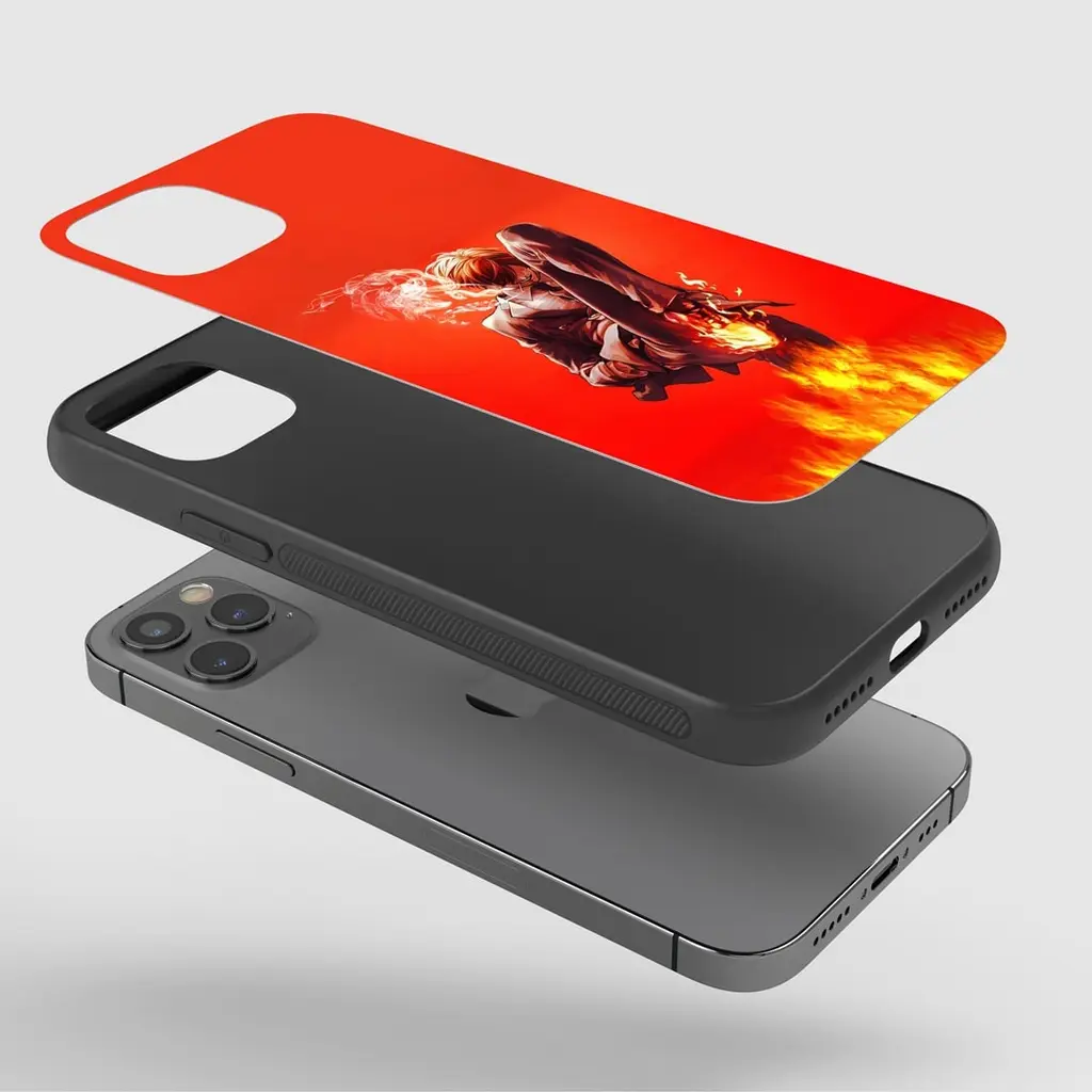 SanjiActionGlassPhonecaseexploded SanjiActionGlassPhonecaseexploded