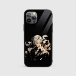 Sanji Minimal Silicone Armored Phone Case Front View