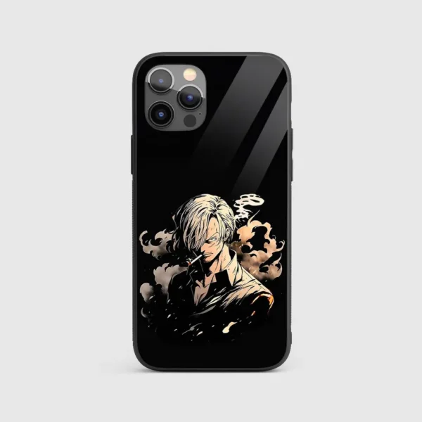 Sanji Minimal Silicone Armored Phone Case Front View