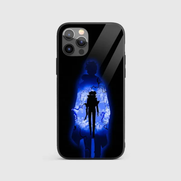 Shadow Monarch Silicone Armored Phone Case Front View Min
