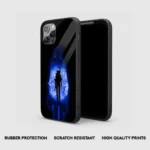 Shadow Monarch Silicone Armored Phone Case Front View Min