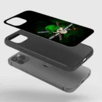 Zoro Symbol Silicone Armored Phone Case Front View
