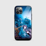 Solo Leveling Silicone Armored Phone Case Front View Min