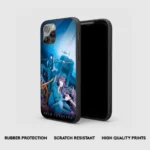 Solo Leveling Silicone Armored Phone Case Front View Min