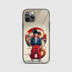 Son Goku Silicone Armored Phone Case Front View