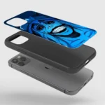 Statue Of God Silicone Armored Phone Case Front View Min