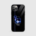 Sung Jinwoo Name Silicone Armored Phone Case Front View Min