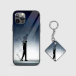 Sung Jinwoo Shadow Silicone Armored Phone Case Front View Min